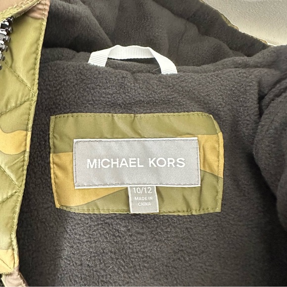 Michael Kors Camouflage Puffer Jacket - Picture 12 of 16